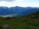 Oberhalb vom Schleinitz Hüttl 2153m, Blick zu den Lienzer Dolomiten