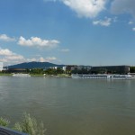 die Donau bei Linz