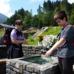 Brunnen in Latschau