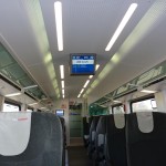 Gemütlich im Railjet nach Linz